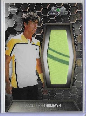 2026 Topps Graphite Abdullah Shelbayh White Refractor Relic #2/10