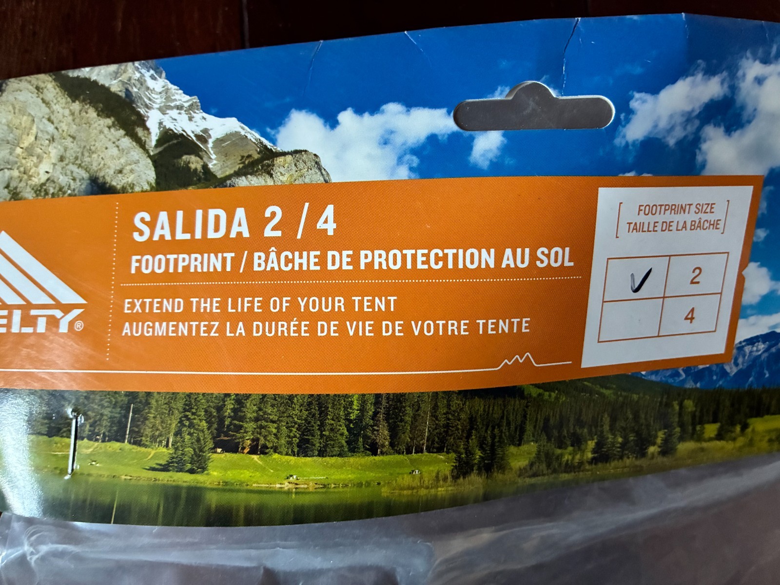NWT Kelty Salida 2 Tent Footprint