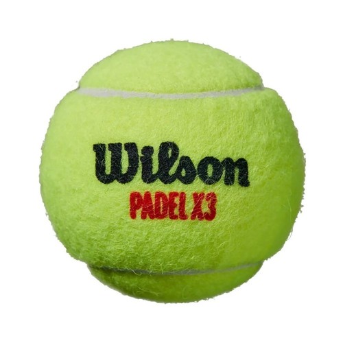 Palloni tennis Wilson 3 Pack Padel WR8900801001 Verde - Foto 1 di 5