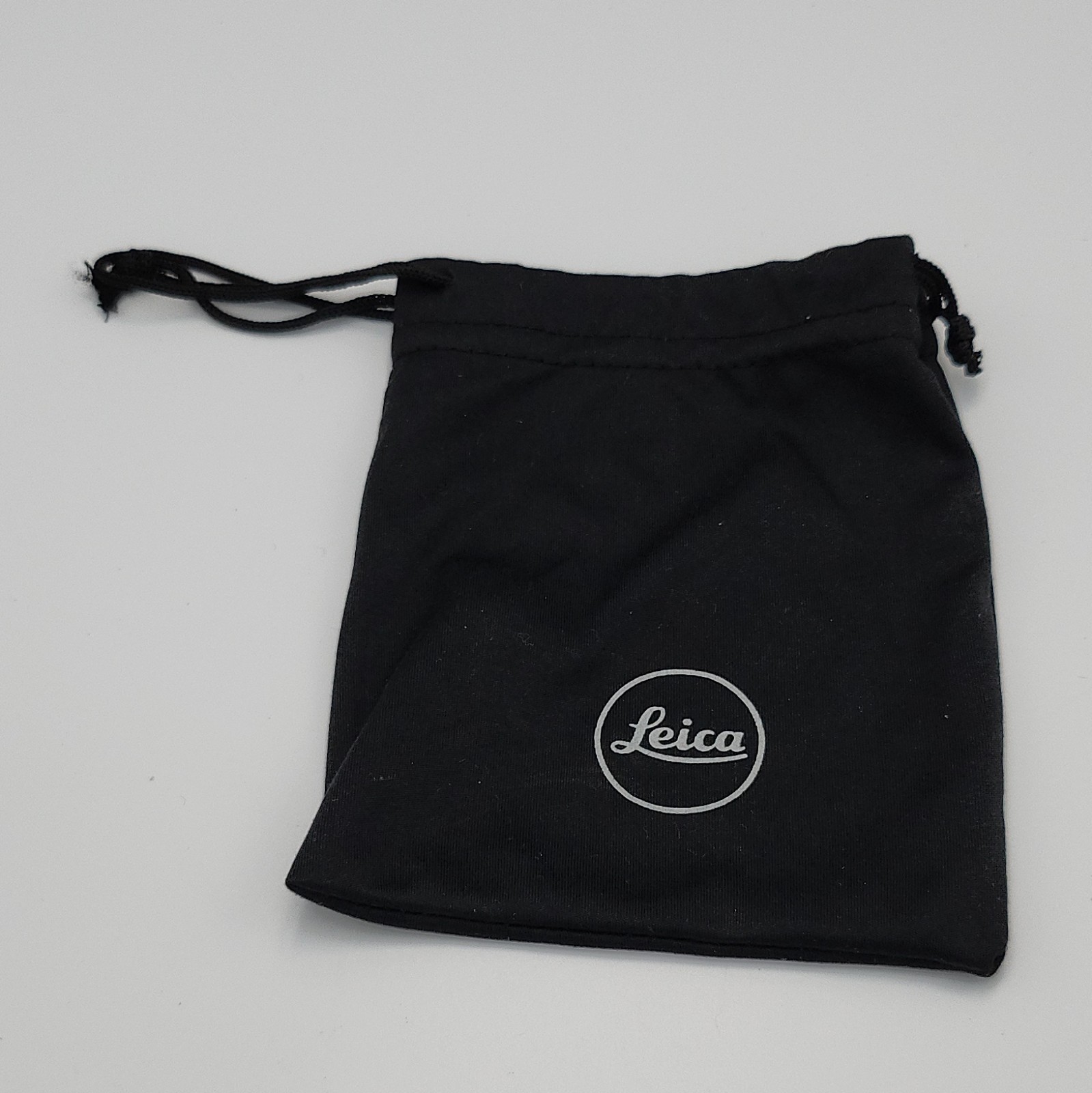 Leica Soft Drawstring Pouch Case for Camera/Lens Black Colour Approx 12cmX11cm image 2