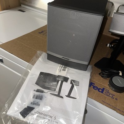 Bose Companion 5 Multimedia Speaker System - Graphite/Silver for