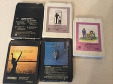 Vintage Oldies 8 Track Cassettes.