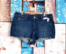 Women's Old Navy High-Waisted OG Jean Shorts 3" inseam SIZE 20 Carolina NEW