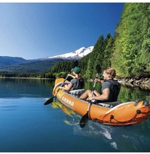 Image of Intex Sierra K2 2-Person Inflatable Kayak Aluminium Paddles - LIMITED OFFER! 
