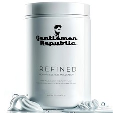 Gentlemen Republic 32oz Refined Hair Gel for Men - Provides 24 Hour High Hold...