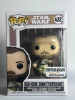Funko Pop Star Wars Qui-Gon Jinn Tatooine #422 Amazon Exclusive