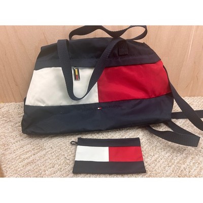 Tommy Hilfiger Colorblock Nylon Mini Handbag / Purse