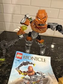 LEGO BIONICLE: Pohatu-Master of Stone (70785)--90% Complete with Manual!