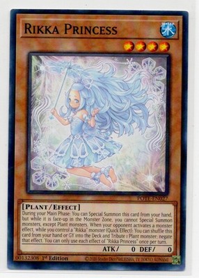 Yu-Gi-Oh! Rikka Princess POTE-EN027 Power Of The Elements 1st Edition