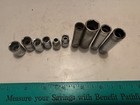 MADE USA - VTG  S-K TOOLS - LOT OF 10  - 1/4" DRIVE 6 POINT STD + DEEP SOCKETS — photo 5