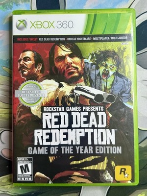 Red Dead Redemption : Game Of The Year Edition (Microsoft Xbox 360) CIB  + MAP