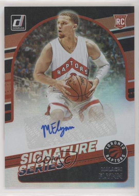 Malachi Flynn #SG-MFL 2020-21 Donruss Basketball Signature Series