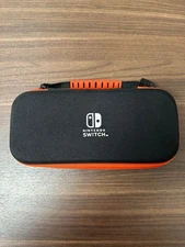 Original Carrying Case Holds 10 Game Cartridges Black And Red For Nintendo 8E