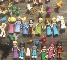 70 lb LEGO Lot - Minifigures, Dragons, Animals, Sets - Elves, Friends & Disney