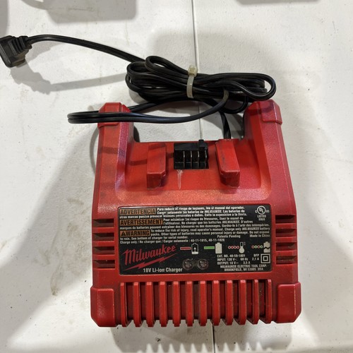 🔥Milwaukee 18V Li-Ion Battery Charger 48-59-1801, Used Free Shipping🇺🇸