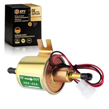 Universal 12v Inline Micro Electric Fuel Pump Diesel Petrol 4-7 Psi Low Pressure