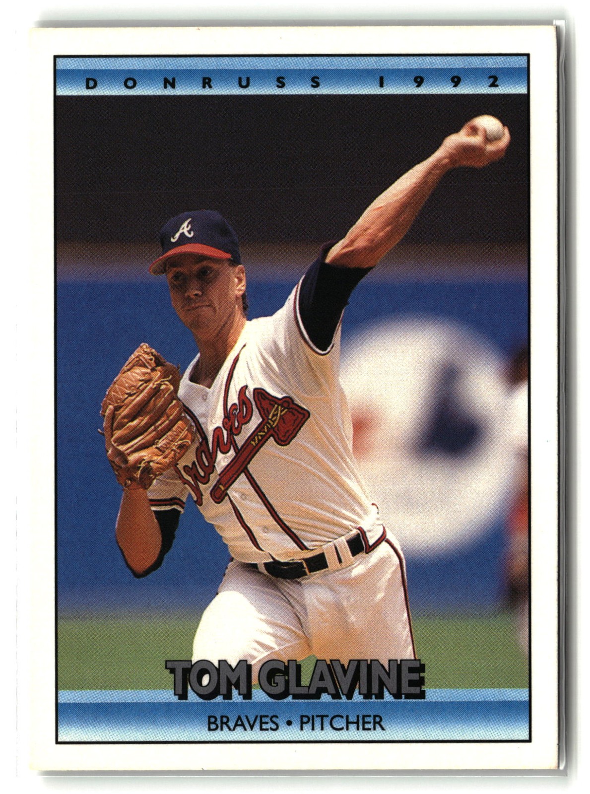 Tom Glavine #629 (Baseball Cards 1992 Donruss) — is it worth grading?
