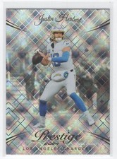 #164 2024 Panini Prestige Diamond Justin Herbert Los Angeles Chargers