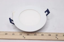 Torchstar Ultra-Thin Recessed Ceiling Light 10W 4" UFOR4-B-WH -What's Shown Only