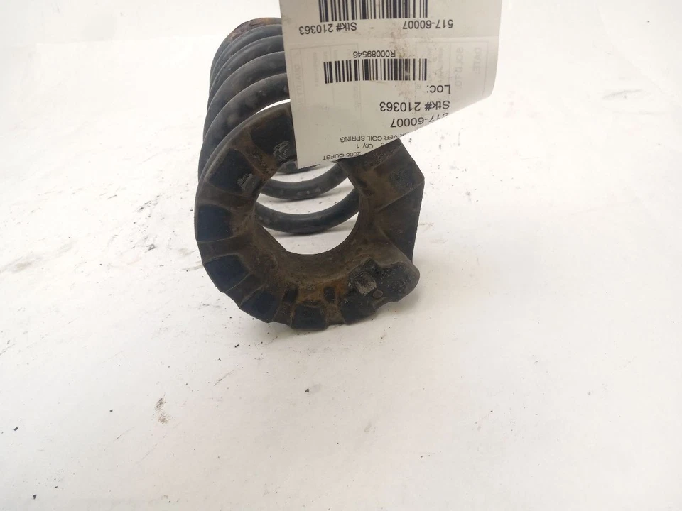 MUELLE HELICOIDAL CONDUCTOR TRASERO IZQUIERDO PARA NISSAN QUEST 2004-2009 Foto 4 de 4