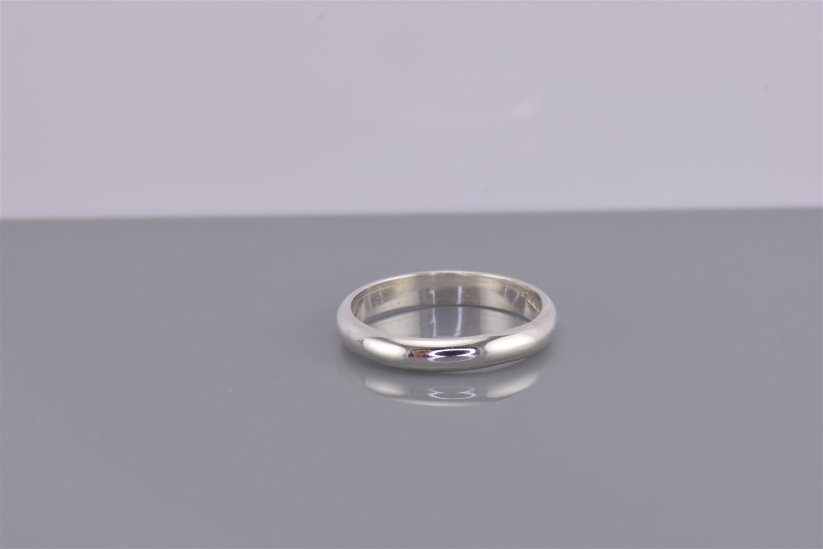 Sterling Silver 3mm Solid Rounded Polished Band R… - image 7