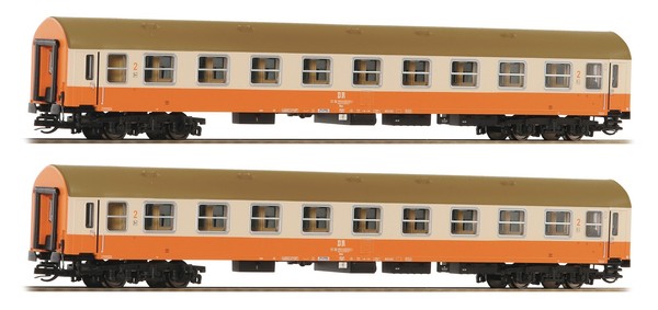 Roco 6280017 Tt 2-Tlg. Set 2: Reisezugwagen 2. Klasse Dr Neuheit 2026 Ovp+-image