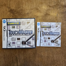 Nintendo DS Touchmaster game case and manual only - NO GAME NO CARTRIDGE