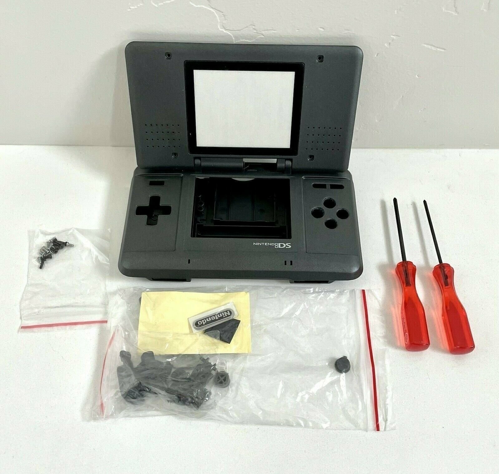 Og Ds Mod Shell Shell Housing for Original Nintendo DS Replacement Screen Tools Gray ...