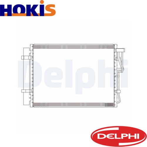 CONDENSER AIR CONDITIONING CF20303 FOR KIA VENGA HYUNDAI ix20 D4FB 1.6L 4cyl - 第 1/8 張圖片