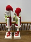 Wooden Christmas Nutcrackers, 13.5", Sheep In HAT WITH CHRISTMAS TREE ‘02 Target — photo 2