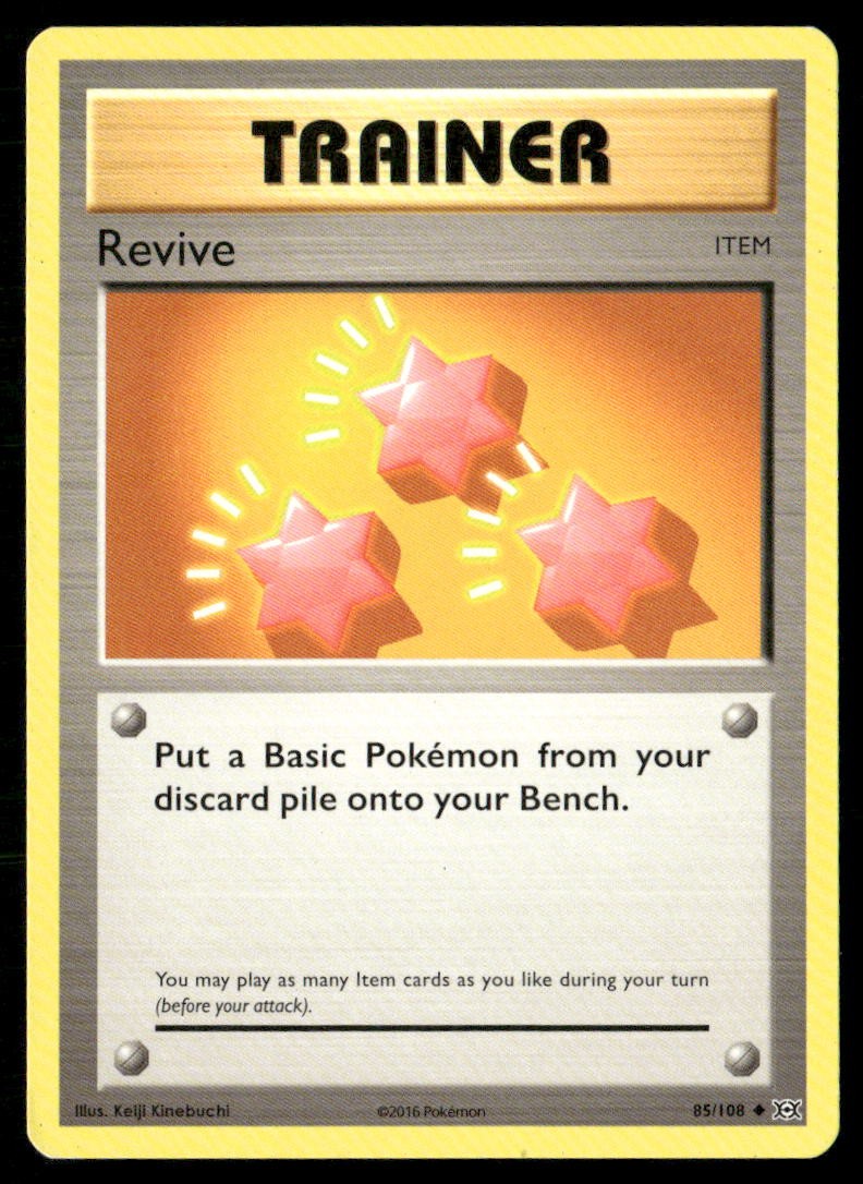 Revive 85/108 Uncommon Evolutions Pokemon Heavily Played