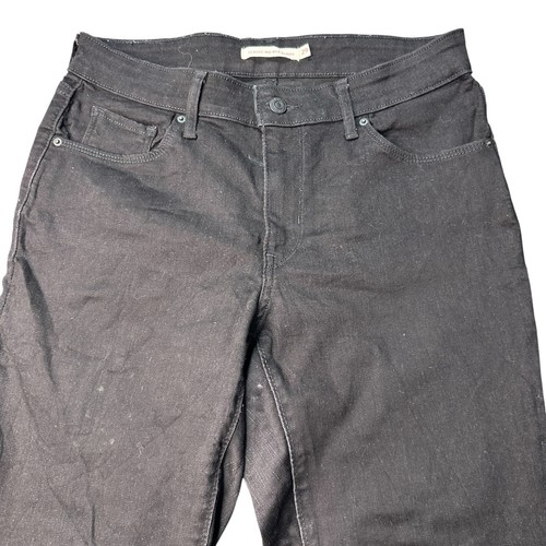 Levi's Classic Mid Rise Skinny Jeans Damen 8M 29x30 (passt 29x29) schwarz Stretch - Bild 2 von 14