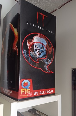NIB Pennywise We All Float Figure Chapter Two IT 2020 Quantum Mechanix Q Fig Max