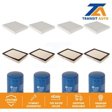 Air Cabin Engine Oil Filters (12 Total) Kit For GMC Chevrolet Sierra 1500 Tahoe