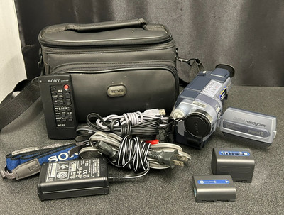 Sony DCR-TRV250 Handycam Digital Video Camera Recorder W/Bag + Charger etc READ
