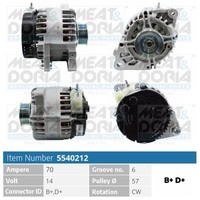Meat & Doria Generator FüR Toyota Aygo WNB1_ KGB1_ 1.0 Peugeot 107 C1 Pm_ Pn_