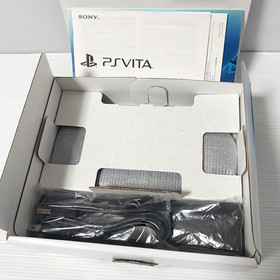 SONY PlayStation PS Vita console PCH-2000 Black with box Tested Import Japan