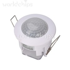 PIR Infrared Body Motion Sensor Detector Lamp Light Switch 110-240V 360 Ceiling