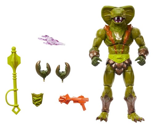 PRE ORDER Masters of the Universe New Eternia Action Figure Kobra Khan 18 cm - Imagen 4 de 7
