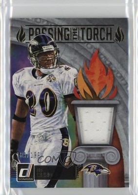 2025 Donruss Passing the Torch Jerseys Ed Reed Malaki Starks Rookie RC HOF 14wi