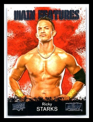 2021 Upper Deck AEW #MF-37 Ricky Starks Main Features