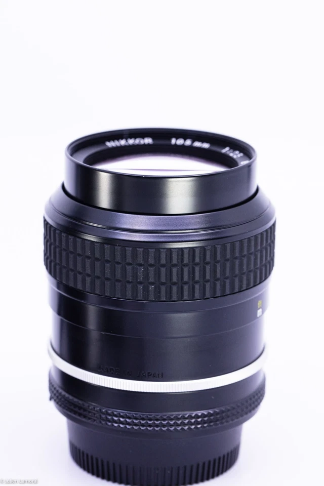 Nikon nikkor 105mm f2.5 2,5 prime manual lens F mount l18 - Bild 3 von 4