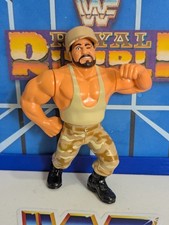 Wwf Hasbro Bushwacker Butch W Hat - Wwe Mattel Vintage Titan Sports - Read