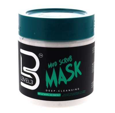 Level 3 Mud Scrub Mask, 16.9 oz