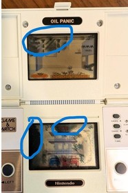 Used Game Watch Oil Panic