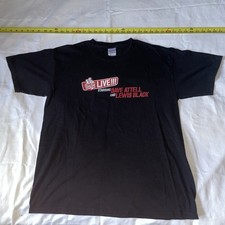 Vintage Comedy Shirt Mens Large Dave Attel Lewis Black Comedy Central Live 2003