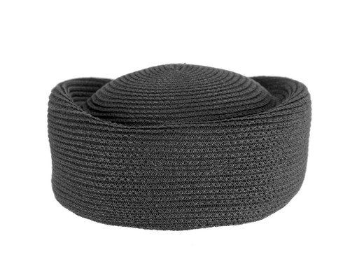 Black soft braid pillbox hat by Max Alexander 100% Australian Owned Seller - Picture 5 of 8