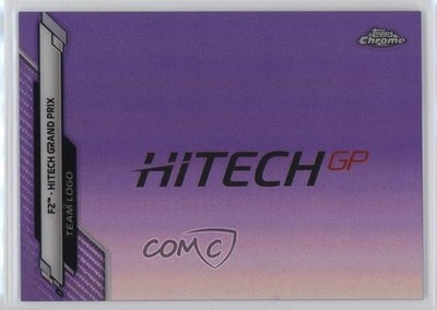 2020 Chrome Formula 1 Team Logos Purple Refractor 20/399 Hitech Grand Prix 0n64