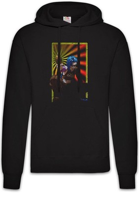 Cyber League Girl Herren Hoodie Arcane Anime Punk Tattoo Legends Jinx LOL Gamer