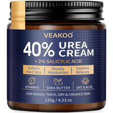Urea Cream 40 Percent for Feet Maximum Strength, Foot Cream with 2 Salicylic Ac